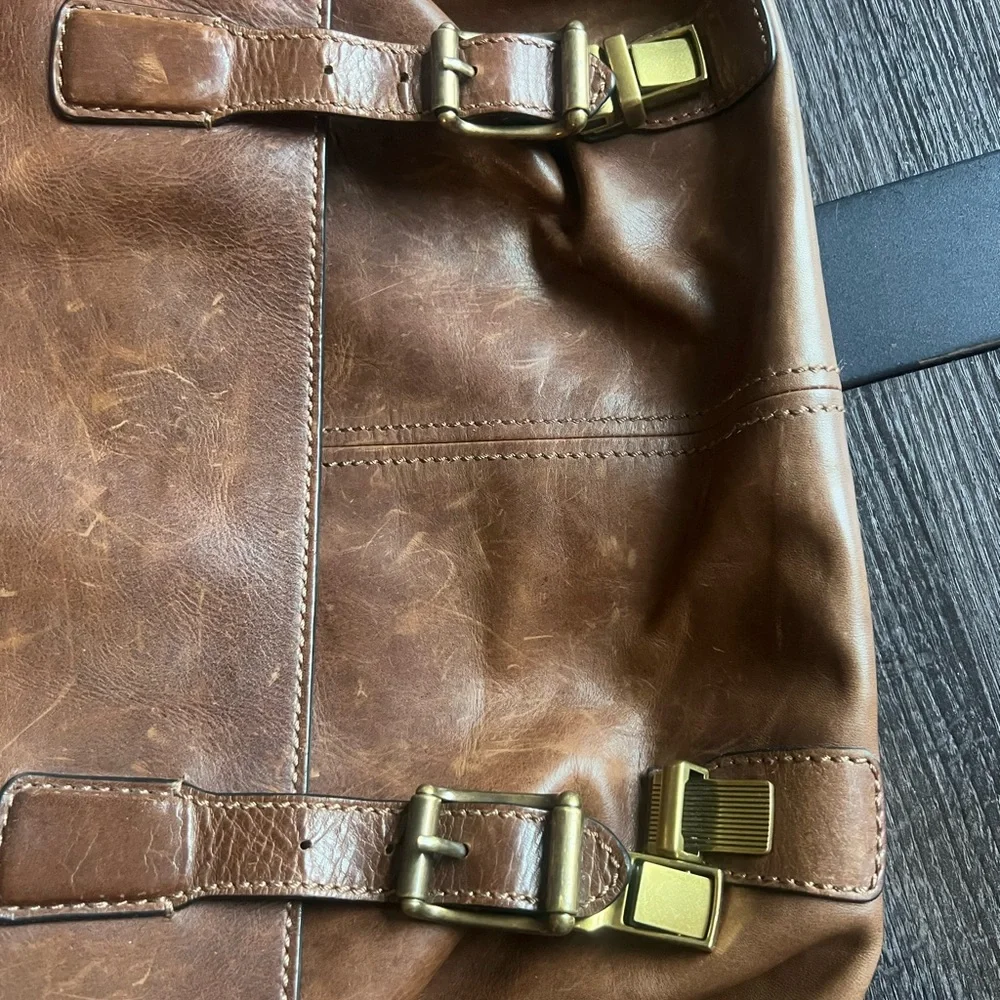 Brown Frye Leather Men's Bag